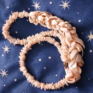 Light Pink Unique Natural Shell Necklace Choker